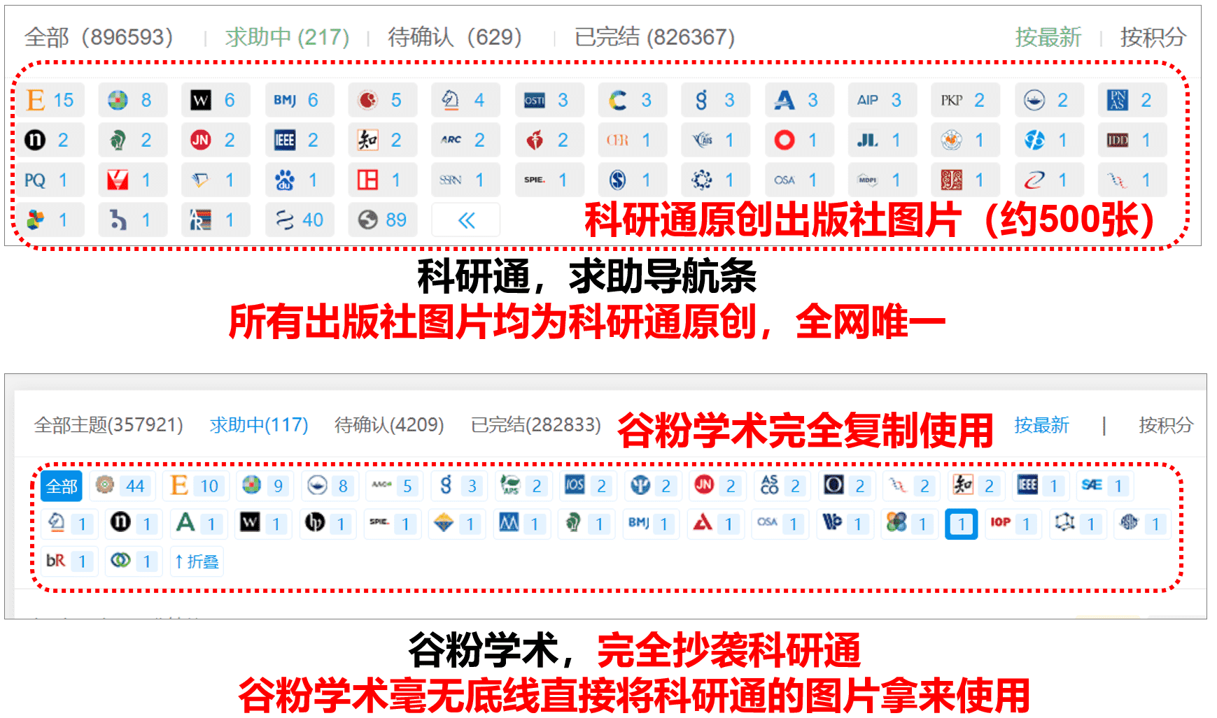 谷粉学术抄袭科研通截图-03-导航及出版社